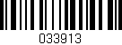 Código de barras (EAN, GTIN, SKU, ISBN): '033913'