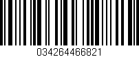 Código de barras (EAN, GTIN, SKU, ISBN): '034264466821'
