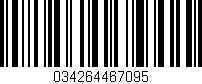 Código de barras (EAN, GTIN, SKU, ISBN): '034264467095'