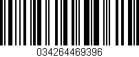 Código de barras (EAN, GTIN, SKU, ISBN): '034264469396'