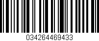 Código de barras (EAN, GTIN, SKU, ISBN): '034264469433'