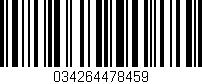 Código de barras (EAN, GTIN, SKU, ISBN): '034264478459'