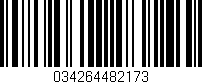 Código de barras (EAN, GTIN, SKU, ISBN): '034264482173'
