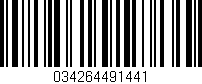 Código de barras (EAN, GTIN, SKU, ISBN): '034264491441'