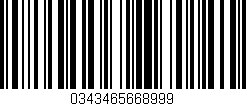 Código de barras (EAN, GTIN, SKU, ISBN): '0343465668999'