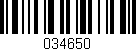 Código de barras (EAN, GTIN, SKU, ISBN): '034650'
