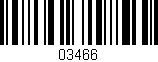 Código de barras (EAN, GTIN, SKU, ISBN): '03466'