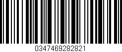 Código de barras (EAN, GTIN, SKU, ISBN): '0347469282821'