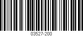 Código de barras (EAN, GTIN, SKU, ISBN): '03527-200'