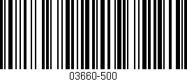 Código de barras (EAN, GTIN, SKU, ISBN): '03660-500'