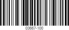 Código de barras (EAN, GTIN, SKU, ISBN): '03667-100'