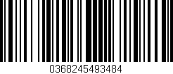 Código de barras (EAN, GTIN, SKU, ISBN): '0368245493484'