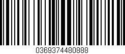 Código de barras (EAN, GTIN, SKU, ISBN): '0369374480888'