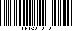 Código de barras (EAN, GTIN, SKU, ISBN): '0369642872872'