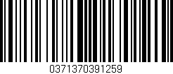 Código de barras (EAN, GTIN, SKU, ISBN): '0371370391259'