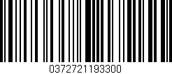 Código de barras (EAN, GTIN, SKU, ISBN): '0372721193300'