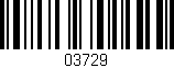 Código de barras (EAN, GTIN, SKU, ISBN): '03729'
