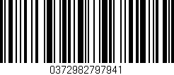 Código de barras (EAN, GTIN, SKU, ISBN): '0372982797941'