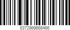 Código de barras (EAN, GTIN, SKU, ISBN): '0372989668466'