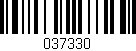 Código de barras (EAN, GTIN, SKU, ISBN): '037330'
