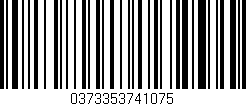 Código de barras (EAN, GTIN, SKU, ISBN): '0373353741075'