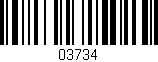 Código de barras (EAN, GTIN, SKU, ISBN): '03734'