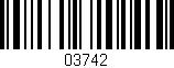 Código de barras (EAN, GTIN, SKU, ISBN): '03742'