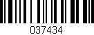 Código de barras (EAN, GTIN, SKU, ISBN): '037434'