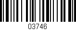 Código de barras (EAN, GTIN, SKU, ISBN): '03746'