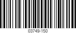 Código de barras (EAN, GTIN, SKU, ISBN): '03749-150'