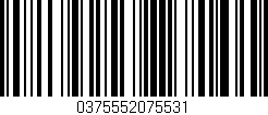 Código de barras (EAN, GTIN, SKU, ISBN): '0375552075531'