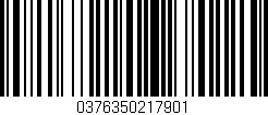 Código de barras (EAN, GTIN, SKU, ISBN): '0376350217901'