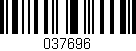 Código de barras (EAN, GTIN, SKU, ISBN): '037696'