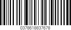 Código de barras (EAN, GTIN, SKU, ISBN): '0378618837678'