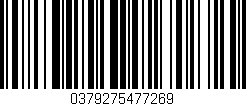 Código de barras (EAN, GTIN, SKU, ISBN): '0379275477269'