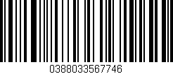 Código de barras (EAN, GTIN, SKU, ISBN): '0388033567746'
