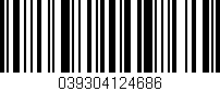 Código de barras (EAN, GTIN, SKU, ISBN): '039304124686'