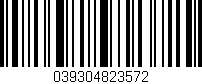Código de barras (EAN, GTIN, SKU, ISBN): '039304823572'