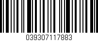 Código de barras (EAN, GTIN, SKU, ISBN): '039307117883'