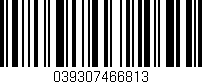 Código de barras (EAN, GTIN, SKU, ISBN): '039307466813'