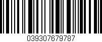 Código de barras (EAN, GTIN, SKU, ISBN): '039307679787'