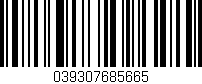 Código de barras (EAN, GTIN, SKU, ISBN): '039307685665'