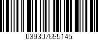 Código de barras (EAN, GTIN, SKU, ISBN): '039307695145'