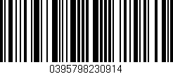 Código de barras (EAN, GTIN, SKU, ISBN): '0395798230914'