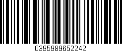 Código de barras (EAN, GTIN, SKU, ISBN): '0395989652242'