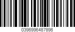 Código de barras (EAN, GTIN, SKU, ISBN): '0396996487896'