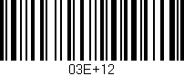 Código de barras (EAN, GTIN, SKU, ISBN): '03E+12'