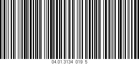 Código de barras (EAN, GTIN, SKU, ISBN): '04.01.3134_019_5'