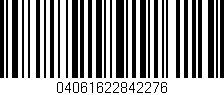 Código de barras (EAN, GTIN, SKU, ISBN): '04061622842276'