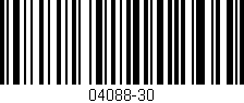 Código de barras (EAN, GTIN, SKU, ISBN): '04088-30'